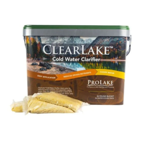 ClearLake Pond And Lake Clarifier Front View On White Background