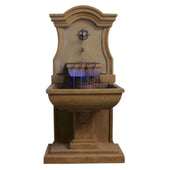 Colette Wall Fountain for Spout With Plain White Background