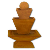Combo Fountain With Plain White Background