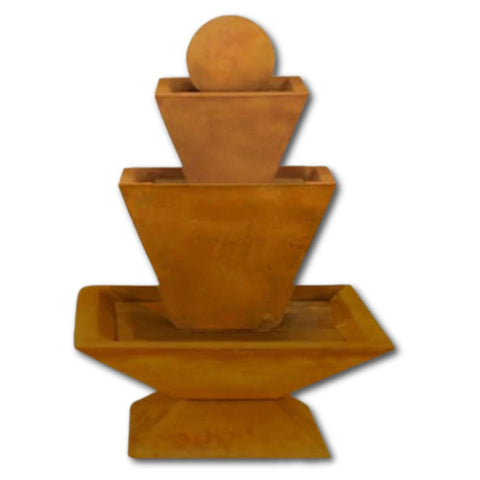 Combo Fountain With Plain White Background