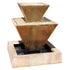 Thumbnail for Contemporary Angled Garden Water Fountain With White Background