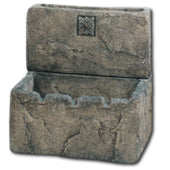 Deep English Cistern Fountain With Plain White Background