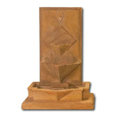 Diamante Wall Fountain With Plain White Background