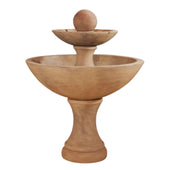 Doppia Fountain With Plain White Background