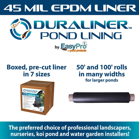 EasyPro Boxed DuraLiner Pond Liner Infographic 2