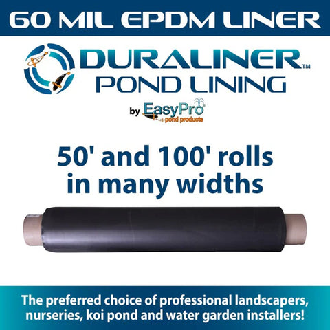 EasyPro DuraLiner 60 Mil EPDM Pond Liner