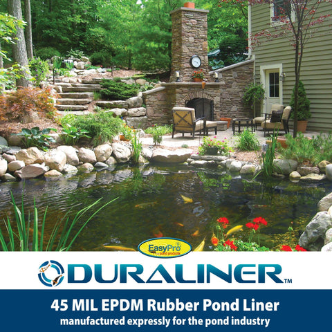 EasyPro DuraLiner Roll – 45mil EPDM Rubber Pond Liner Infographic 1