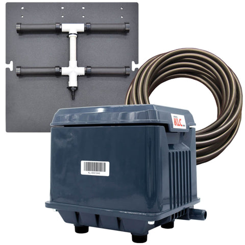 EasyPro Shallow Water Pond Aerator Plain White Background - PA6SWN Kit