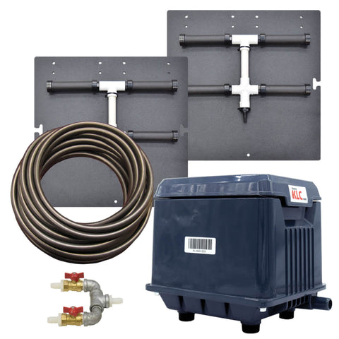 EasyPro Shallow Water Pond Aerator Plain White Background - PA8SWN Kit