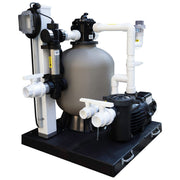EasyPro Skid Mount Pond Filtration System - Up to 10000 gal Ponds SMF3600 Plain White Background