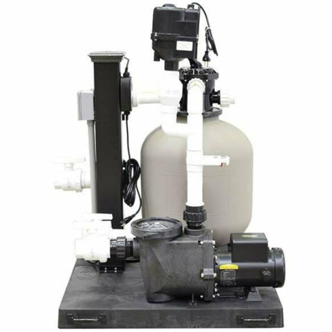 EasyPro Skid Mount Filtration System Plain White Background Side View
