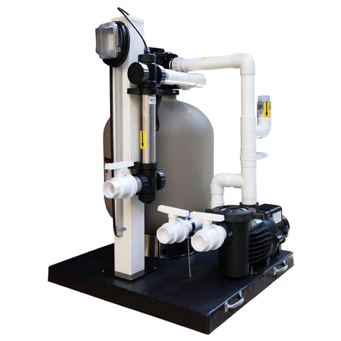 EasyPro Skid Mount Pond Filtration System SMF6000 Plain White Background