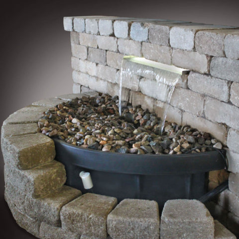 EasyPro Spillway Kit Indoor Setup With Dark Gradient