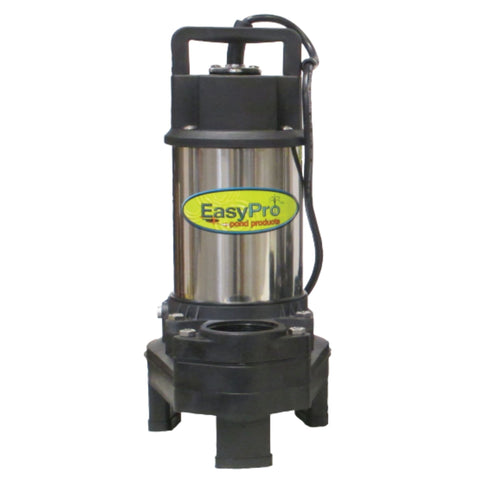 EasyPro TH Series Submersible Pond Pump Front View With Brand-named