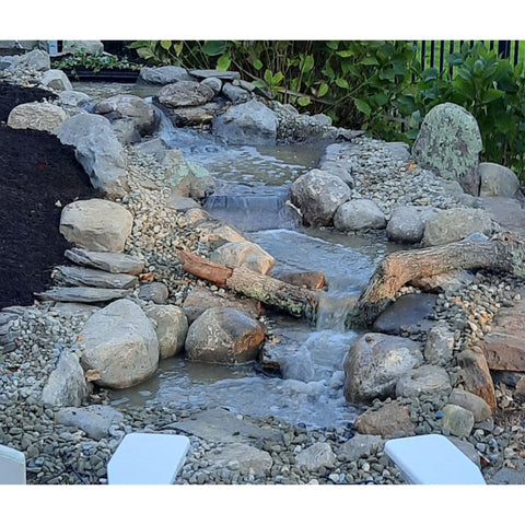 Elite Pondless Waterfall KIt Natural Rock Stream With Flowing Water