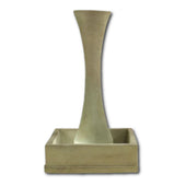 Equinox Fountain With Plain White Background