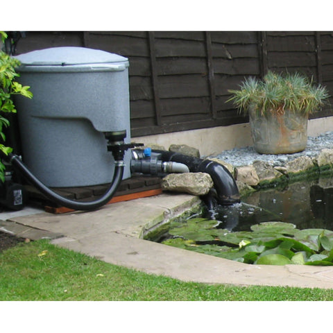 Evolution Aqua EazyPod  Beside Backyard Pond