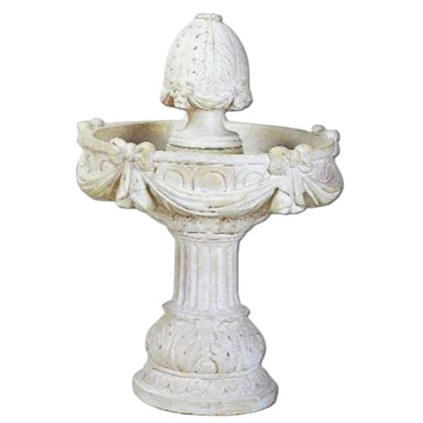 Festa Outdoor Water Fountain With Plain White Background