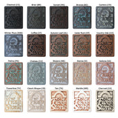 Fiore Stone Finish Samples