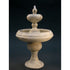 Thumbnail for Fiore Stone Barcelona Two Tier Outdoor Fountain - Tall Dark Background