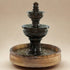 Thumbnail for Fiore Stone Baroque Tiered Outdoor Fountain with 46 inch Basin Gradient Brown Background