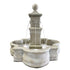 Thumbnail for Fiore Stone Bella Fountain with 66 Quatrefoil Basin With Plain White Background