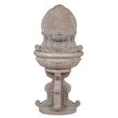 Fiore Stone Classic Fountain With Plain White Background