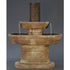 Thumbnail for Fiore Stone Desert Tiered Garden Fountain With Colored Background