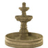 Thumbnail for Fiore Stone Margarita 2 Tier Garden Fountain With 46 Inch Basin With Plain White Background