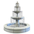 Thumbnail for Fiore Stone Monaco 4-Tier Medium Fountain with Fiore Pond With Plain White Background