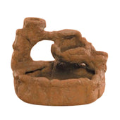 Fiore Stone Yosemite Cast Stone Outdoor Fountain - Small With Plain White Background