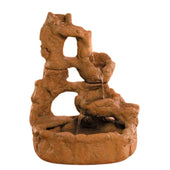 Fiore Stone Yosemite Tiered Outdoor Fountain With Plain White Background