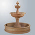 Thumbnail for Fleur De Lis Pond Fountain With Gray Gradient Background