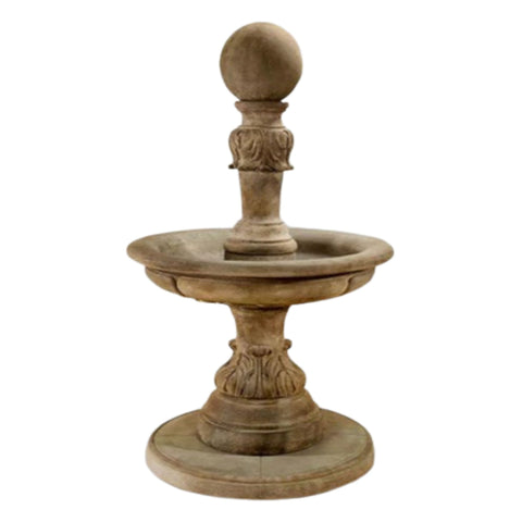 Florinia Fountain With Plain White Background