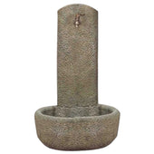 Fontana Capraia Fountain For Spout With Plain White Background