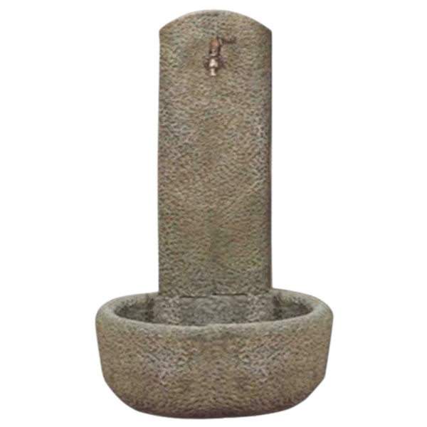 Fontana Capraia Fountain For Spout With Plain White Background
