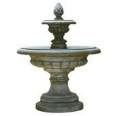 Fontana Grande Outdoor Water Fountain With Plain White Background