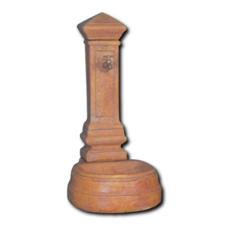 Fontana Italiana Fountain With Plain White Background
