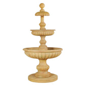 Fontanone Three Tier Outdoor Water Fountain With Plain White Background