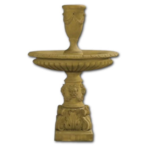 Fonte Antica Fountain With Plain White Background