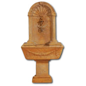 Foritalico Wall Fountain For Spout With Plain White Background