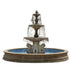 Thumbnail for Four Seasons Fountain with Lion Base Pedestals and 12 Pond With Plain White Background