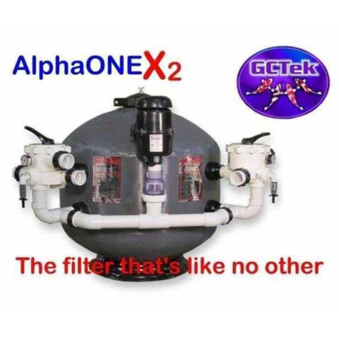 GCTek AlphaONE X2 Premium Pond Filter With Logo