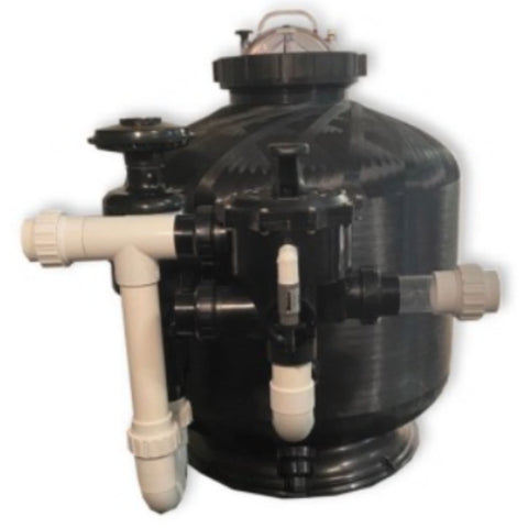 GCTek PoliGlassBead XStream Polishing Pond Filter Plain White Background