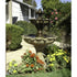 Thumbnail for Gardenia Two‑tier Garden Fountain With Classic Bowls With White House And Lush Greenery