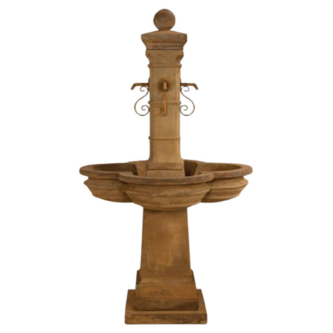 Giannini Bourdoux Fountain With Plain White Background