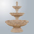 Thumbnail for Giannini Garden Acquarossa Three Tier Fountain Short With Gray Gradient Background