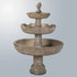 Thumbnail for Giannini Garden Agrigento Three Tier Outdoor Water Fountain With Gray Gradient Color Background
