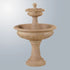 Thumbnail for Giannini Garden Alloro Garland Two Tier Fountain With Gray Gradient Background