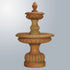 Thumbnail for Giannini Garden Ambra Two Tier Fountain With Gray Gradient Background